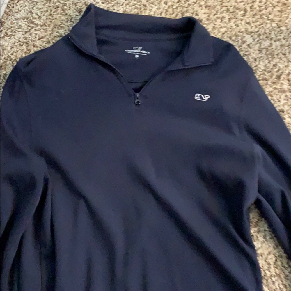 Boys xl vineyard vines quarter zip